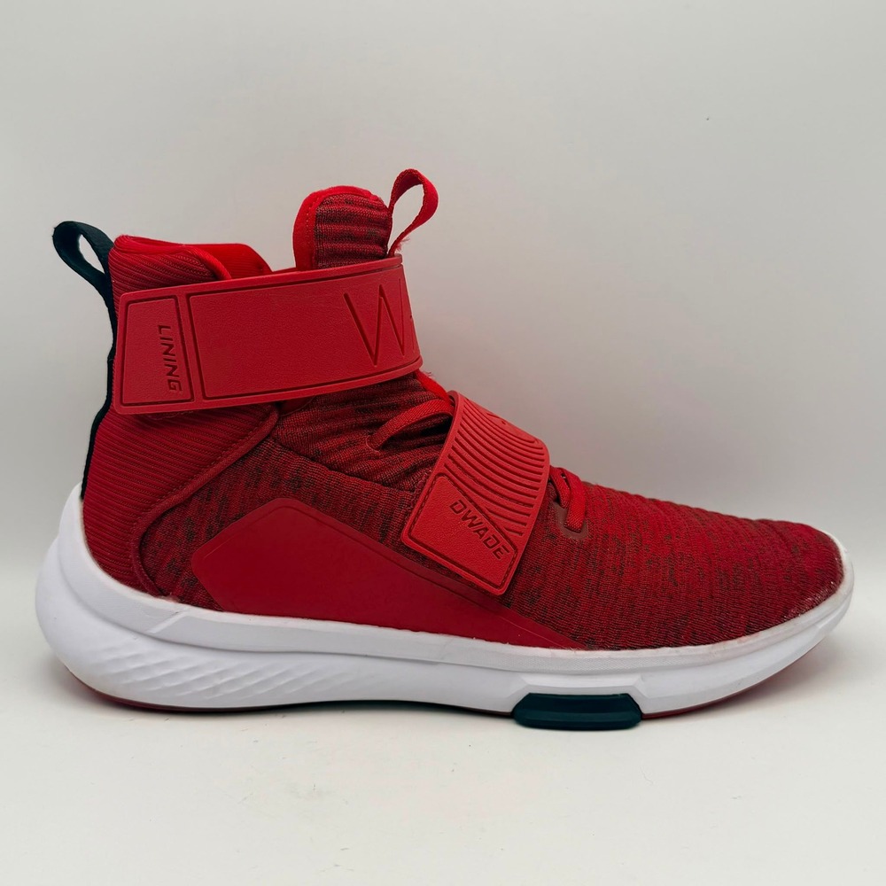 Li-Ning Way of Wade All City 7 Red White Basketball Shoes AGWN045-2 Mens 9.5